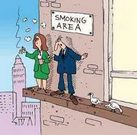 zona de fumadores