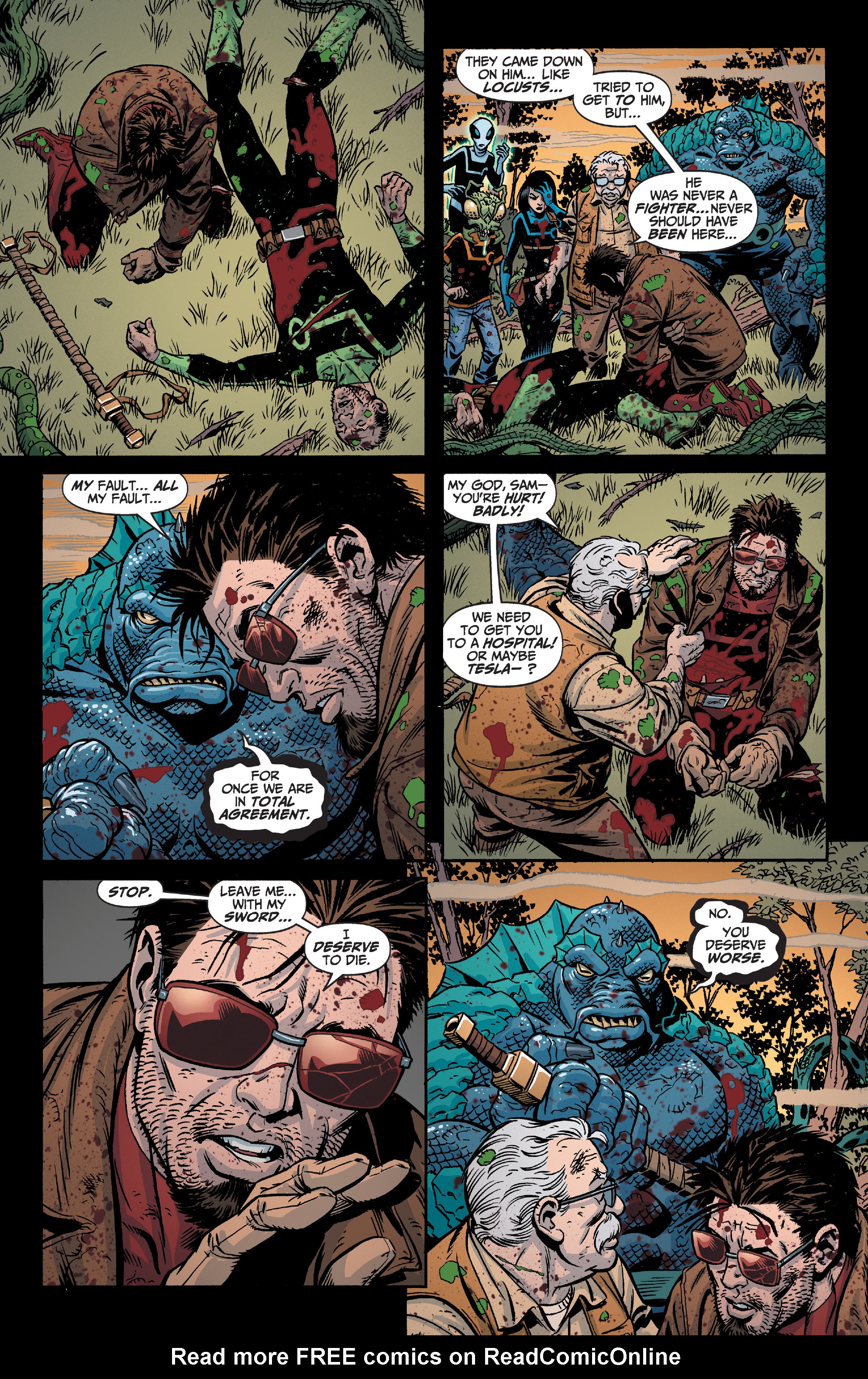 Read online Section Zero (2019) comic -  Issue #5 - 17