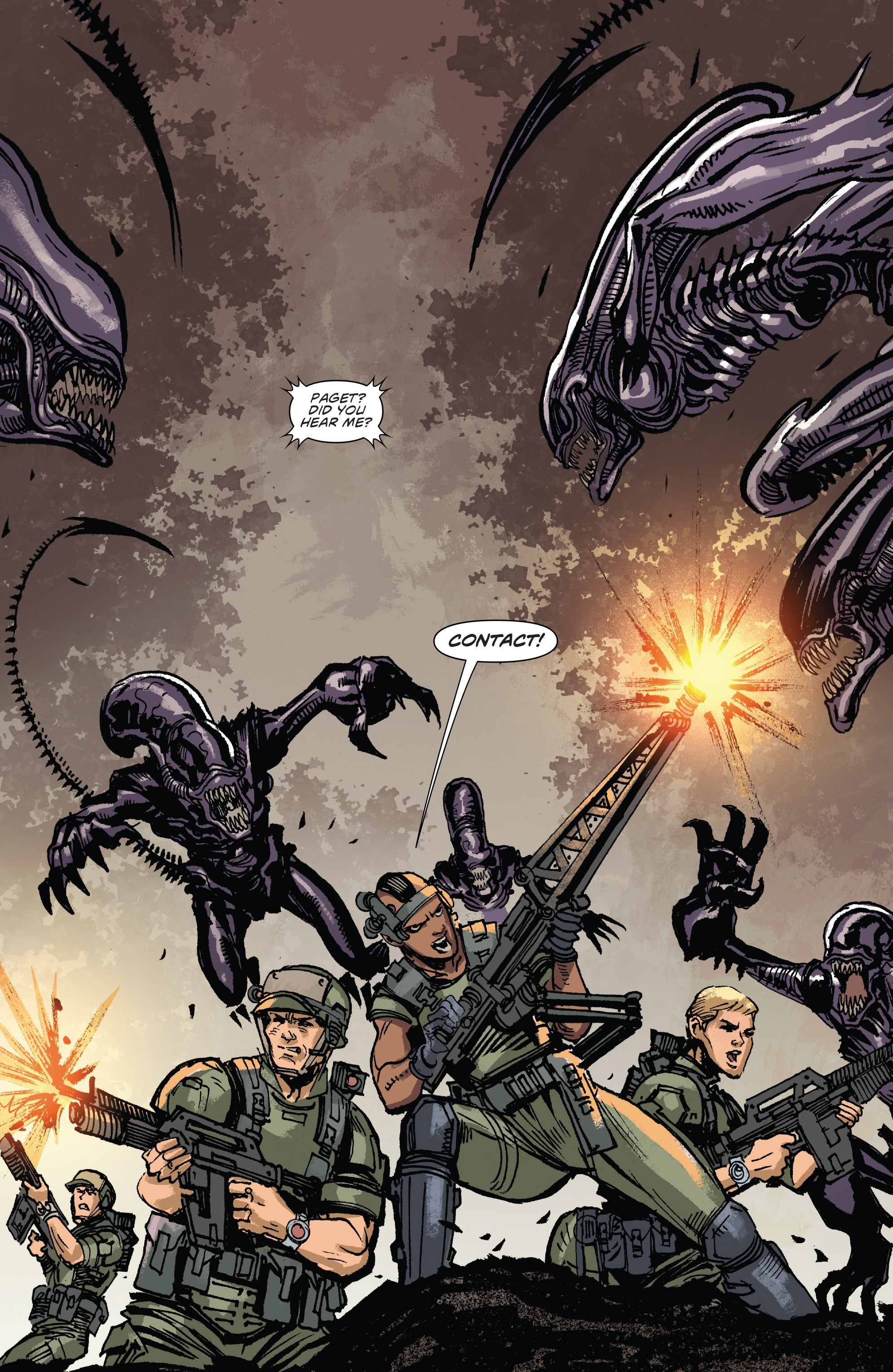 Read online Aliens: Life And Death comic -  Issue #3 - 17