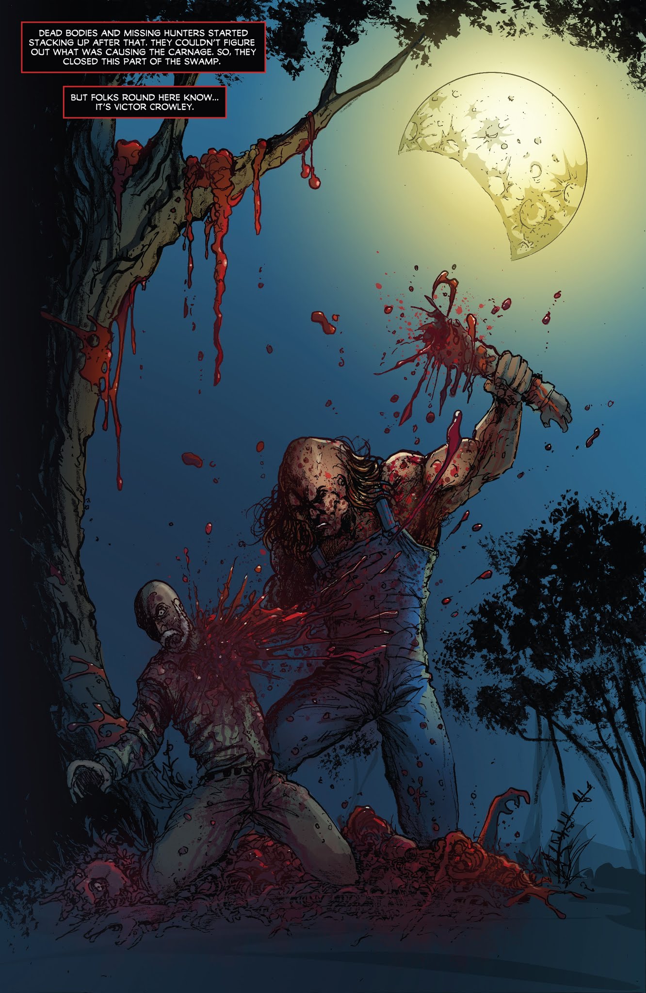 Read online Adam Green's Hatchet comic -  Issue #2 - 14