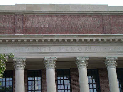 Widener Library, photo by Ian Lamont