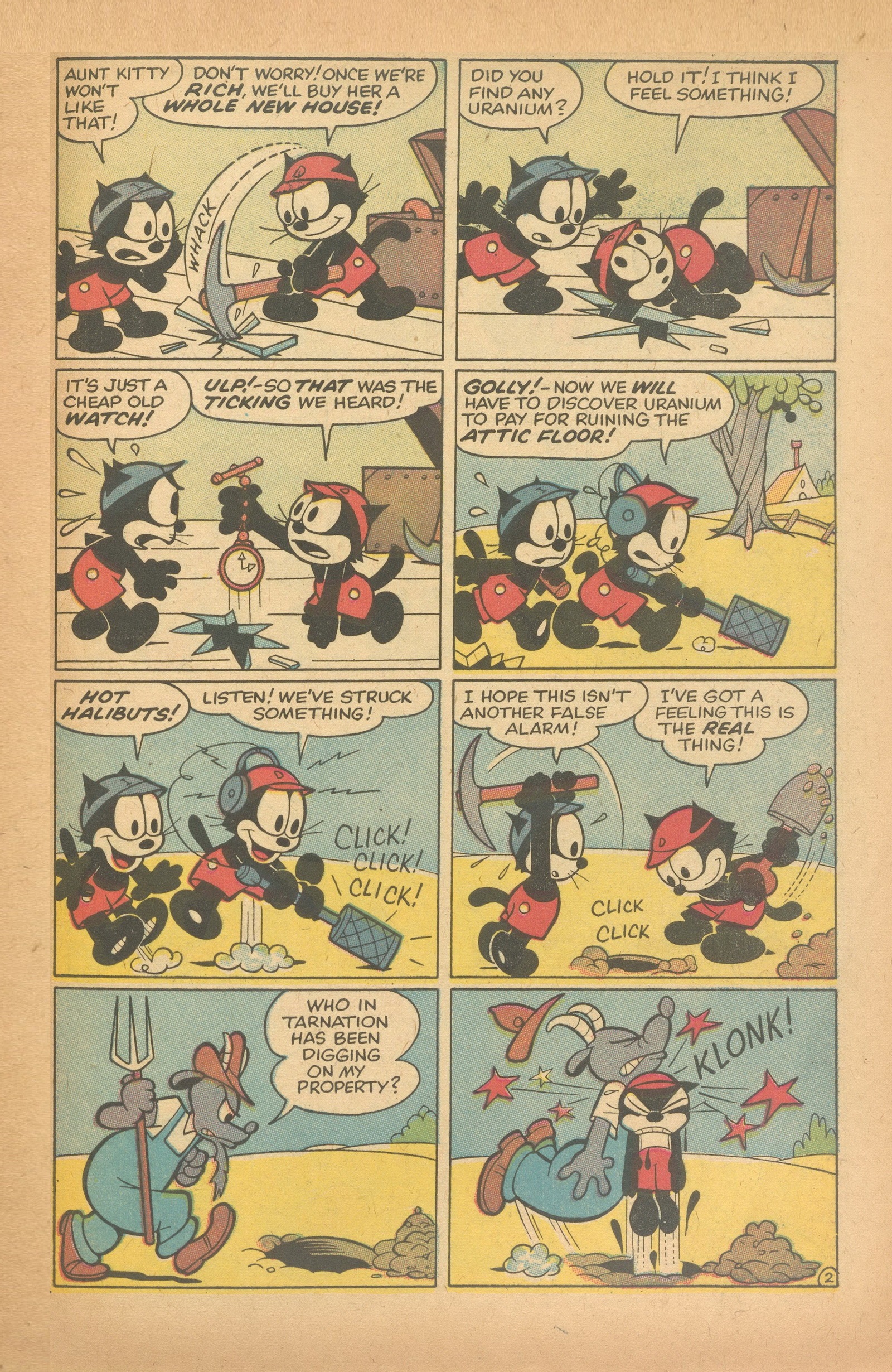 Read online Felix the Cat (1955) comic -  Issue #76 - 31