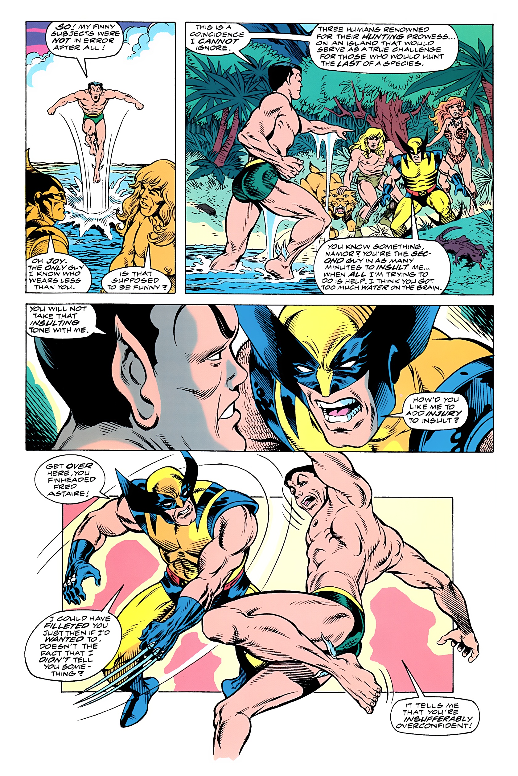 Read online Wolverine: Global Jeopardy comic -  Issue # Full - 16