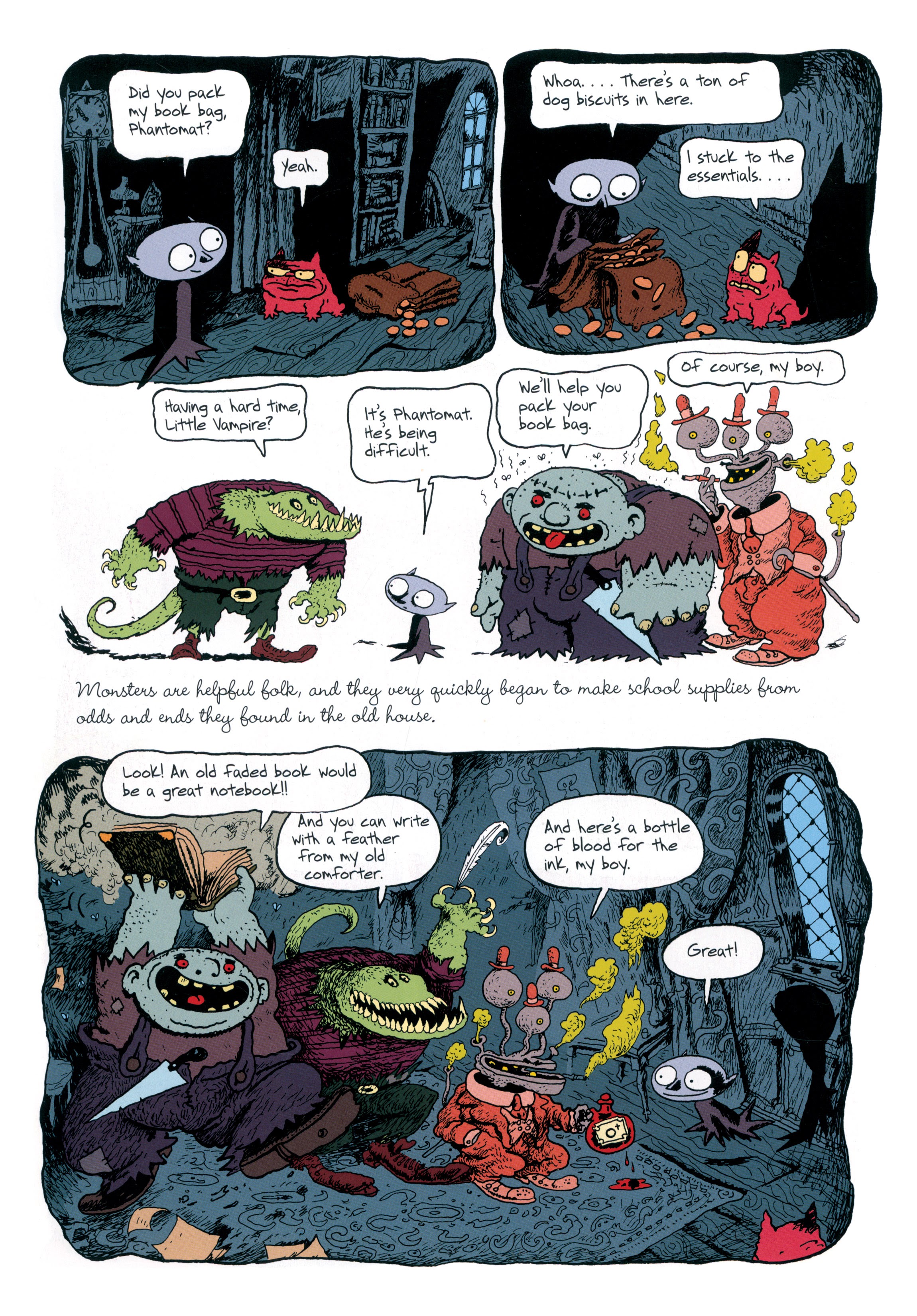Read online Little Vampire comic -  Issue #1 - 9