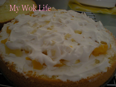 My Wok Life Cooking Blog Homebaked Mango Cake for Birthday Celebration