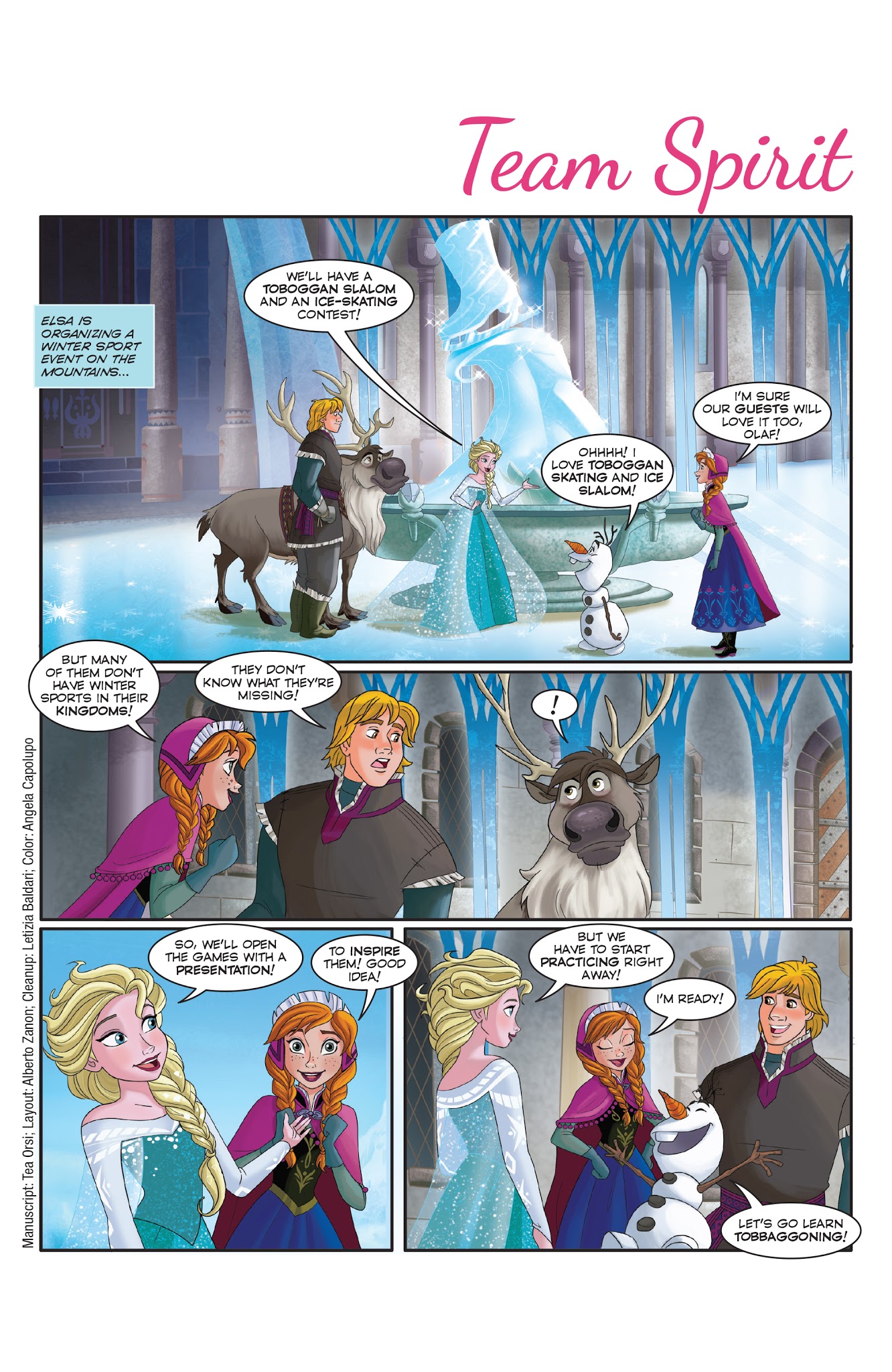 Read online Disney Frozen comic -  Issue #5 - 9