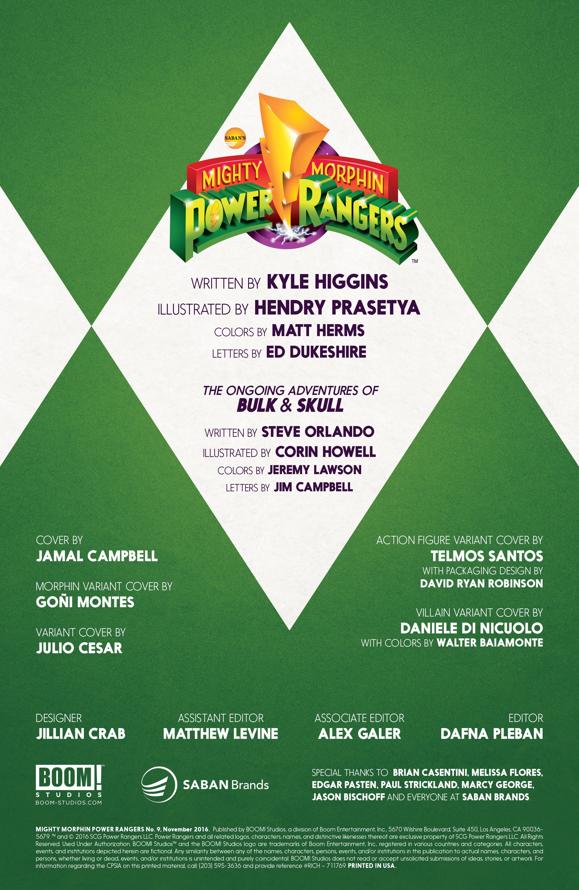 Read online Mighty Morphin Power Rangers comic -  Issue #9 - 2