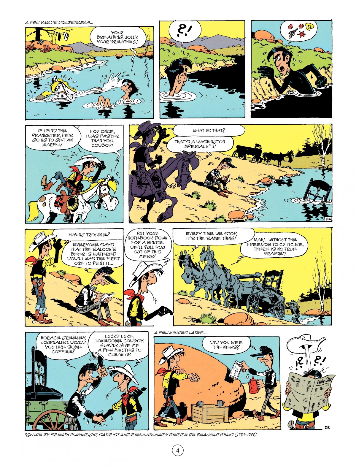 Read online A Lucky Luke Adventure comic -  Issue #41 - 4