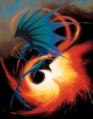 Phoenix And Dragon