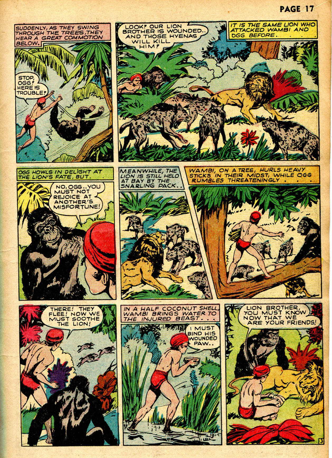 Read online Wambi Jungle Boy comic -  Issue #1 - 20