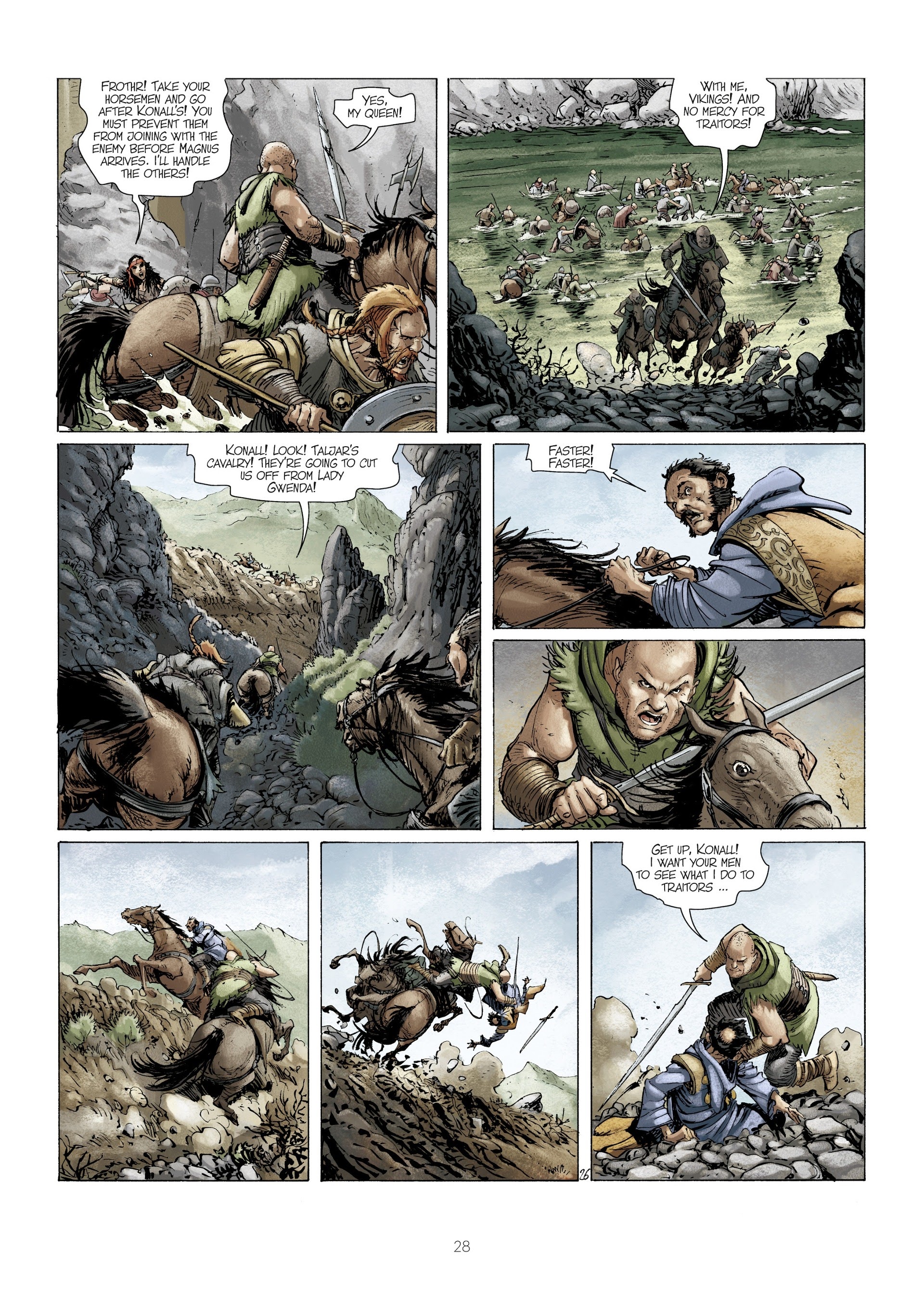 Read online Kriss of Valnor: Red as the Raheborg comic -  Issue # Full - 30