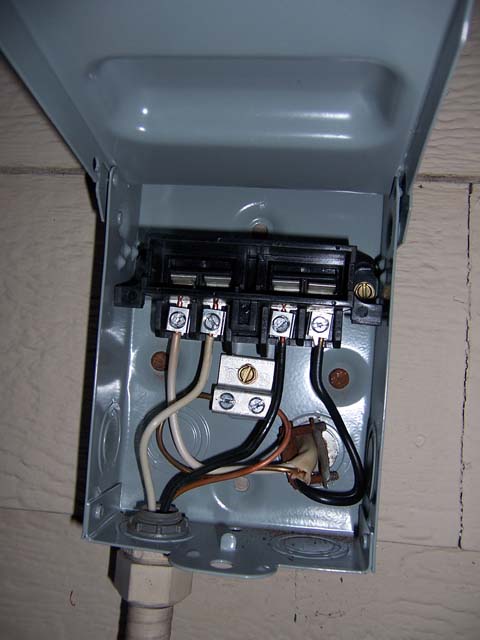 Wiring Ac Disconnect Box