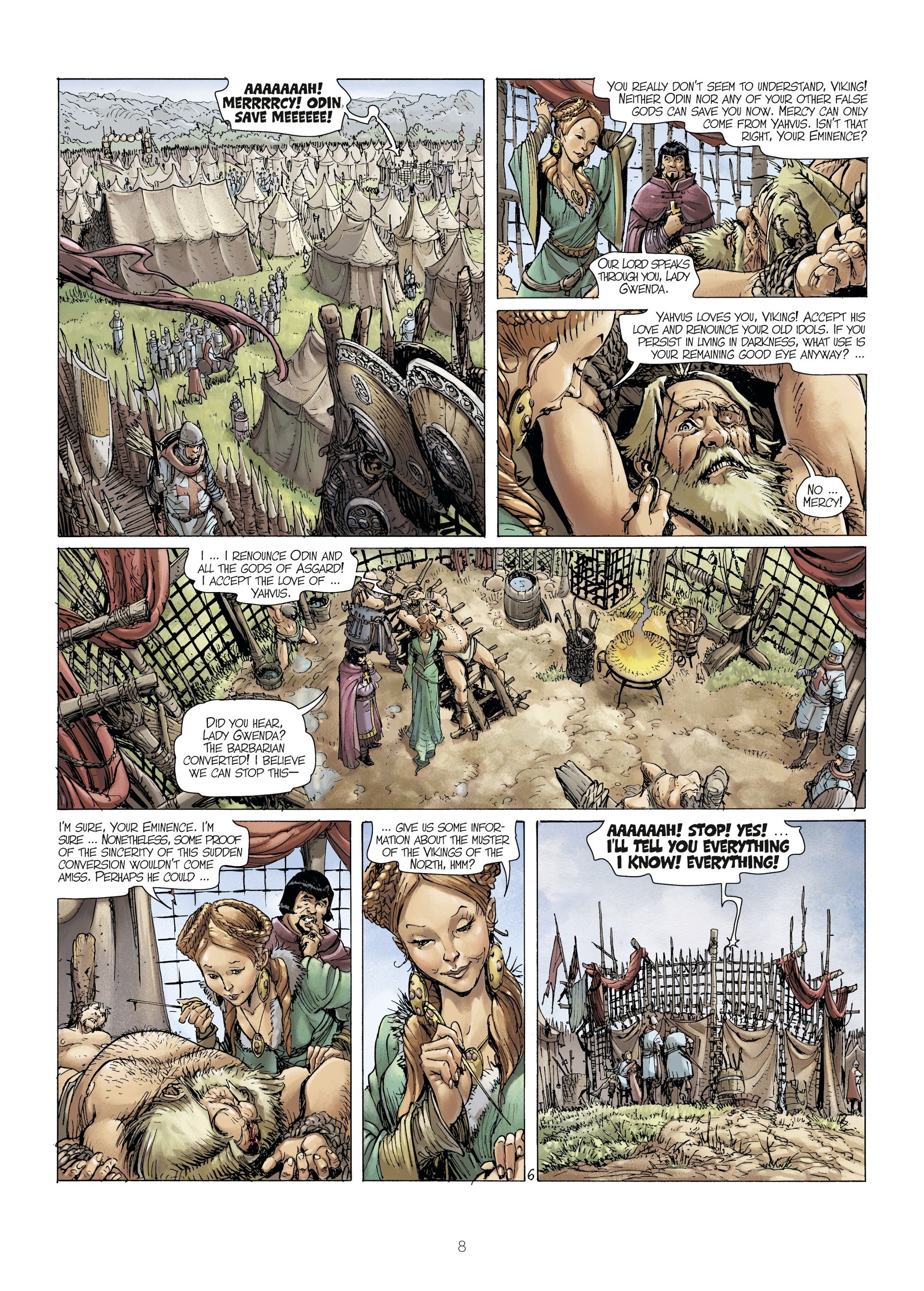 Read online Kriss of Valnor: Red as the Raheborg comic -  Issue # Full - 10
