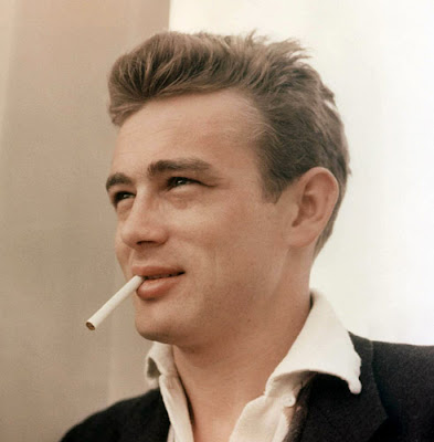 Men's hairstyle from James Dean