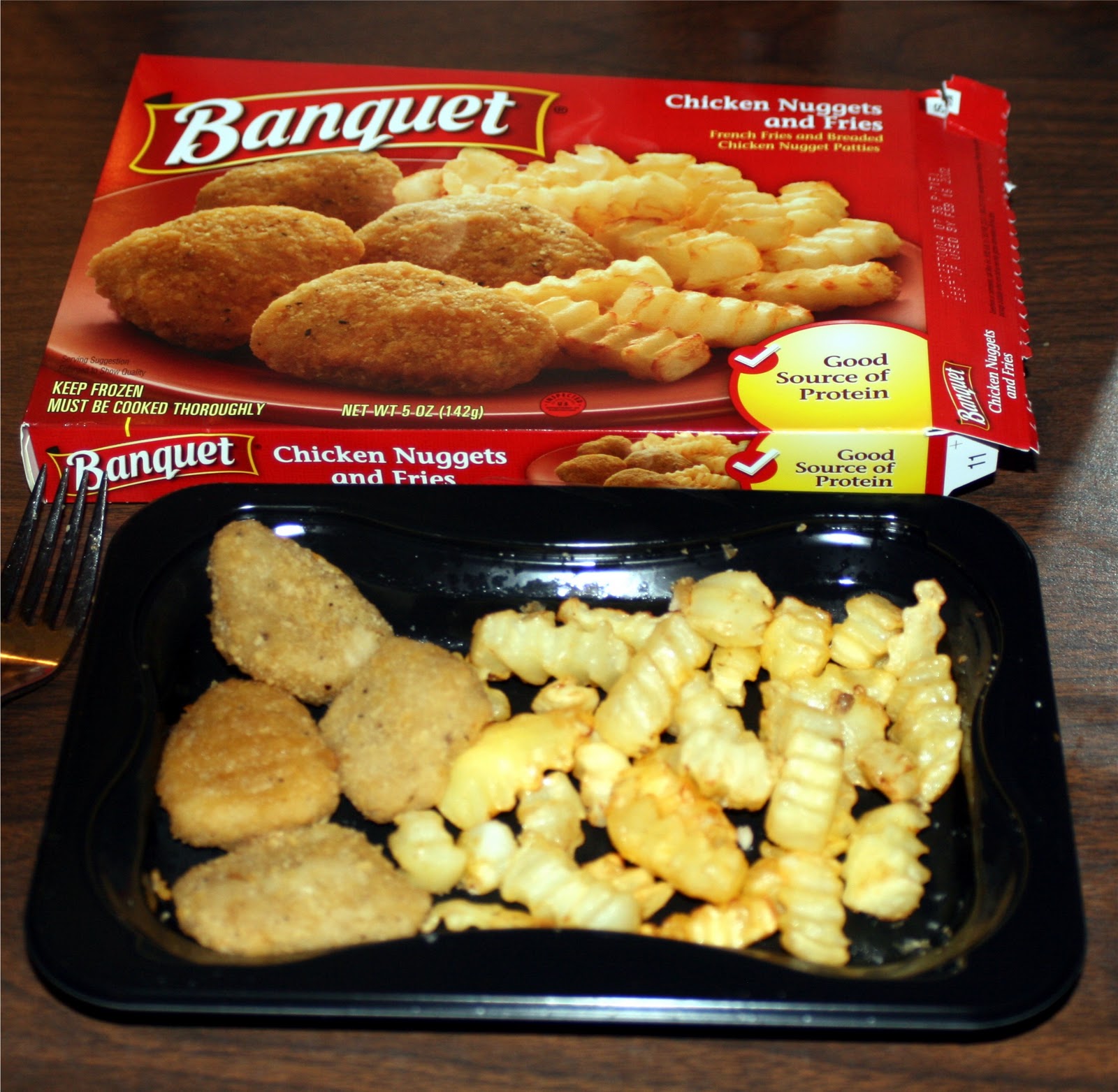 Forsythkid A Critique of Banquet’s Chicken Nuggets and Fries