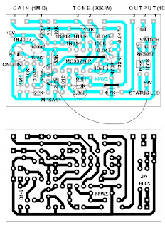 PCB layouts for diy stompboxes: MXR Zakk Wylde OD(ZW-44)