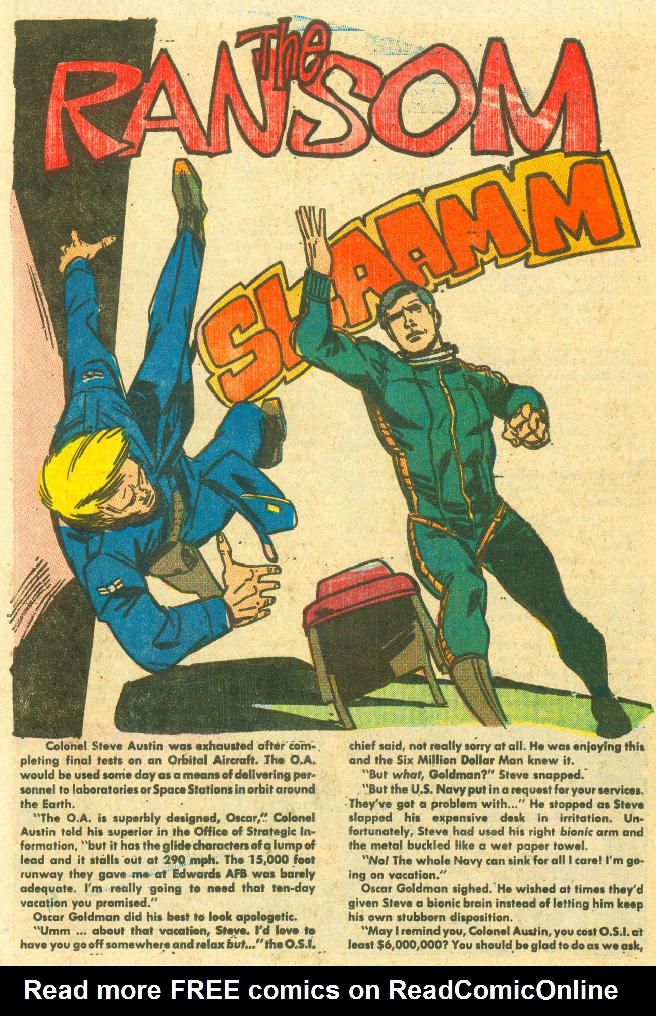 Read online The Six Million Dollar Man [comic] comic -  Issue #4 - 31