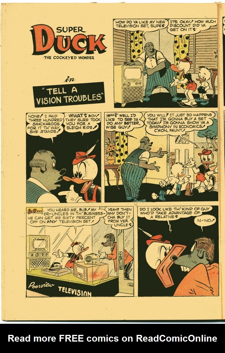 Read online Super Duck Comics comic -  Issue #36 - 24