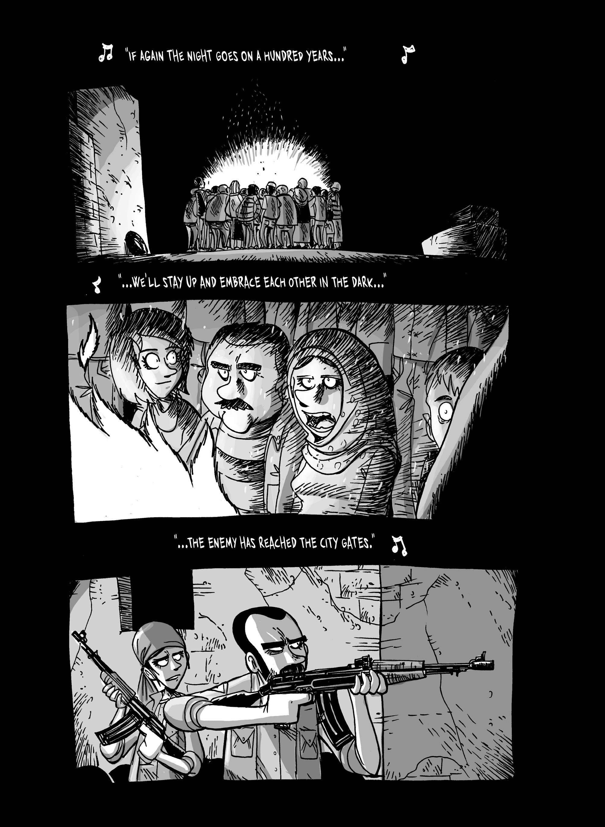 Read online Kobane Calling: Greetings From Northern Syria comic -  Issue # TPB (Part 1) - 48