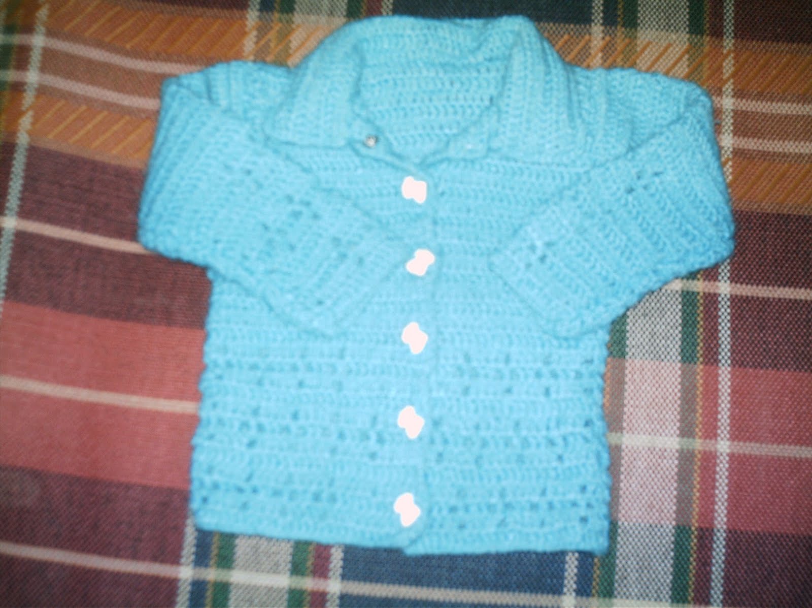 Crochet Abrigo ReciÃ©n Nacido Chaleco Para Bebe ReciÃ©n Nacido A