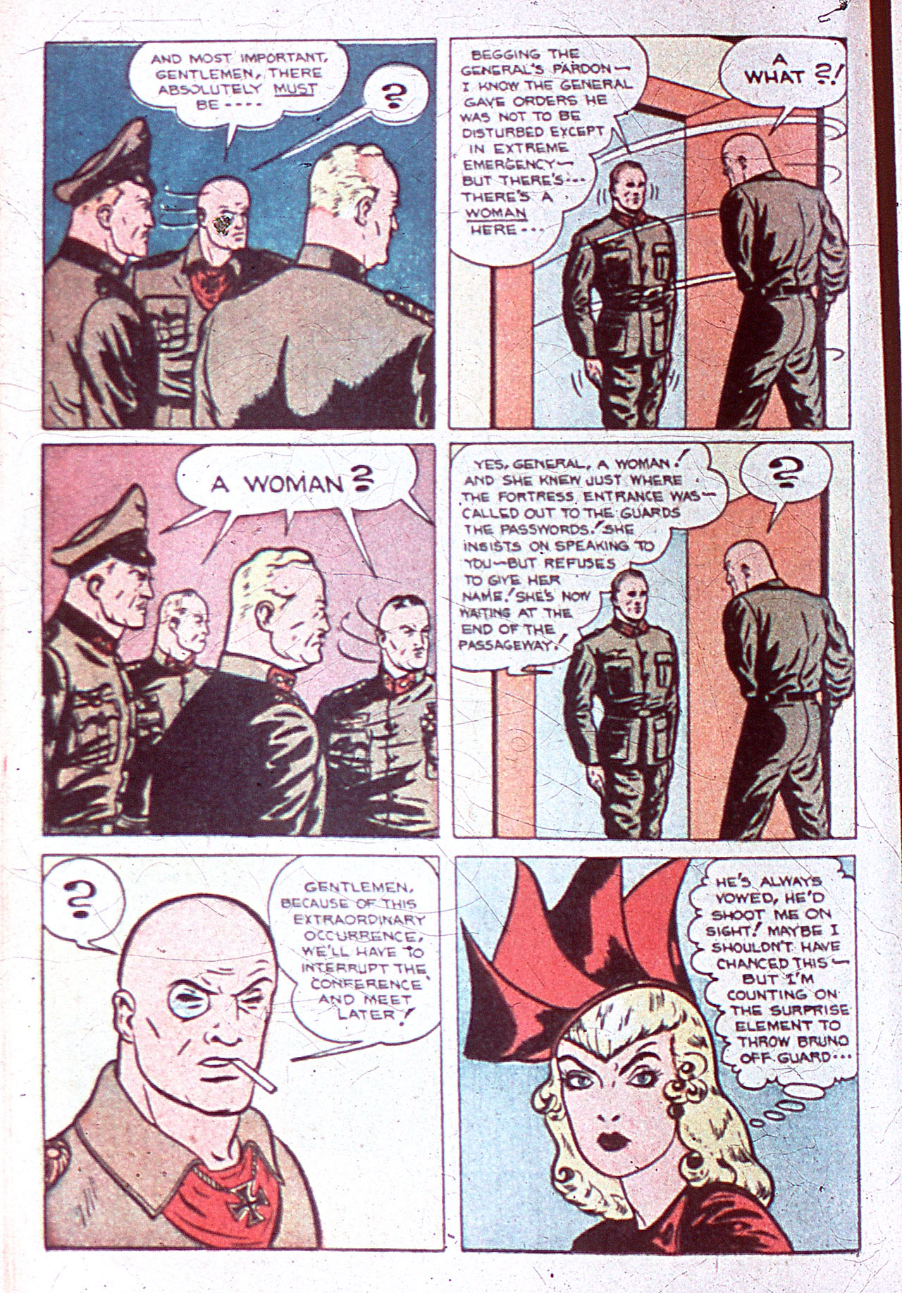 Read online Miss Fury Comics comic -  Issue #6 - 24