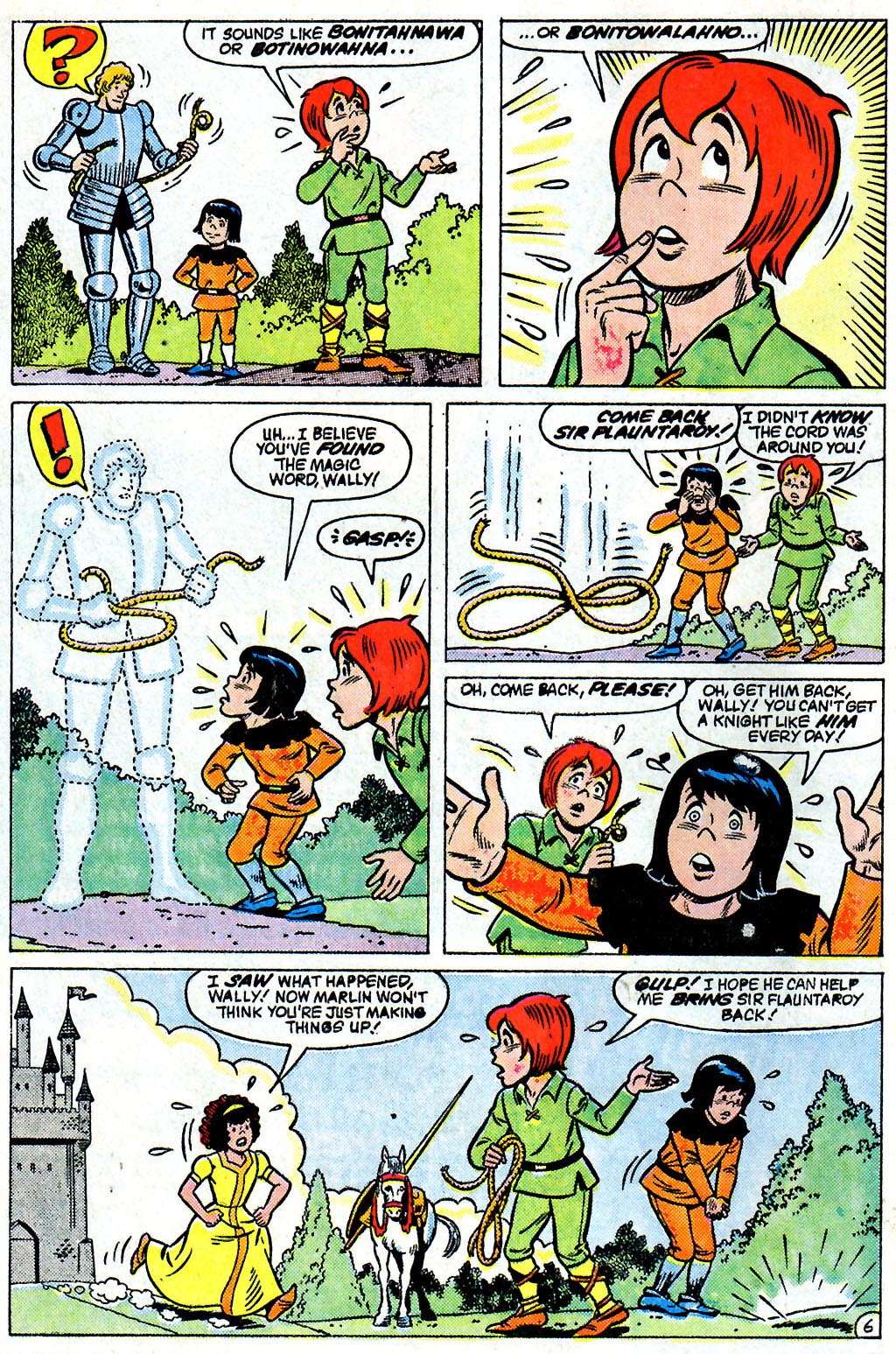 Read online Wally the Wizard comic -  Issue #8 - 8