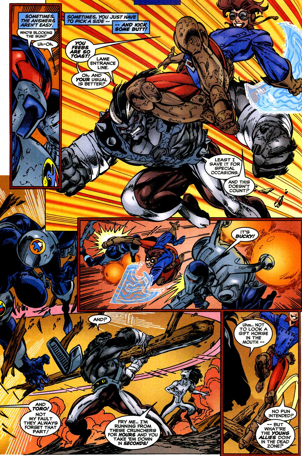 Read online Heroes Reborn: Young Allies comic -  Issue # Full - 5