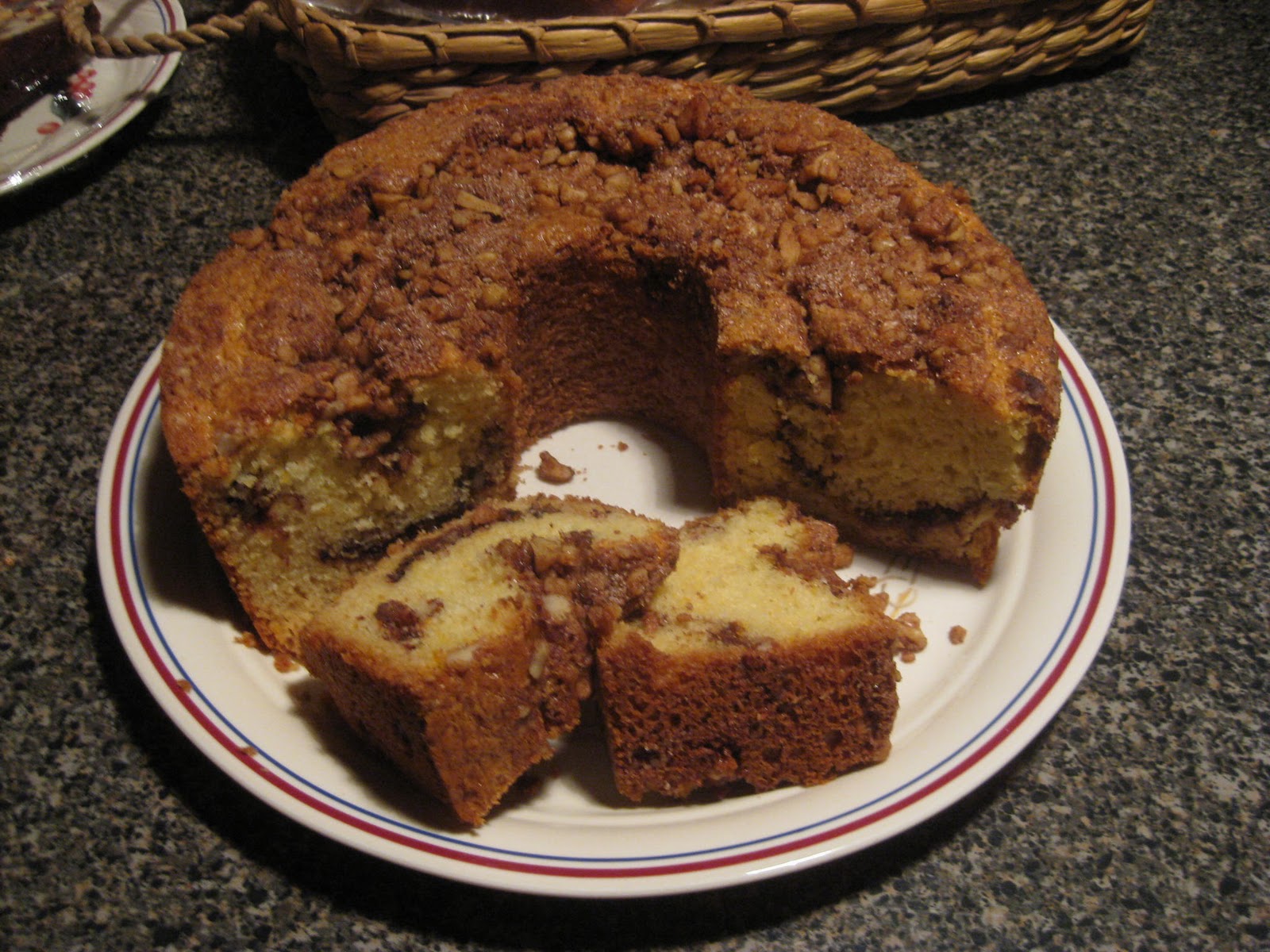 Dinner's Ready Mom's Sour Cream Coffee Cake