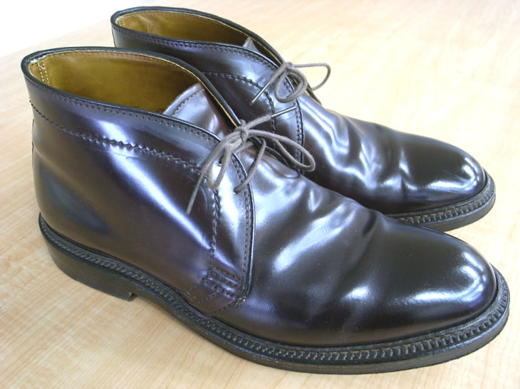 from USA: Alden Chukka Boots (Dark Burgundy Shell Cordovan)