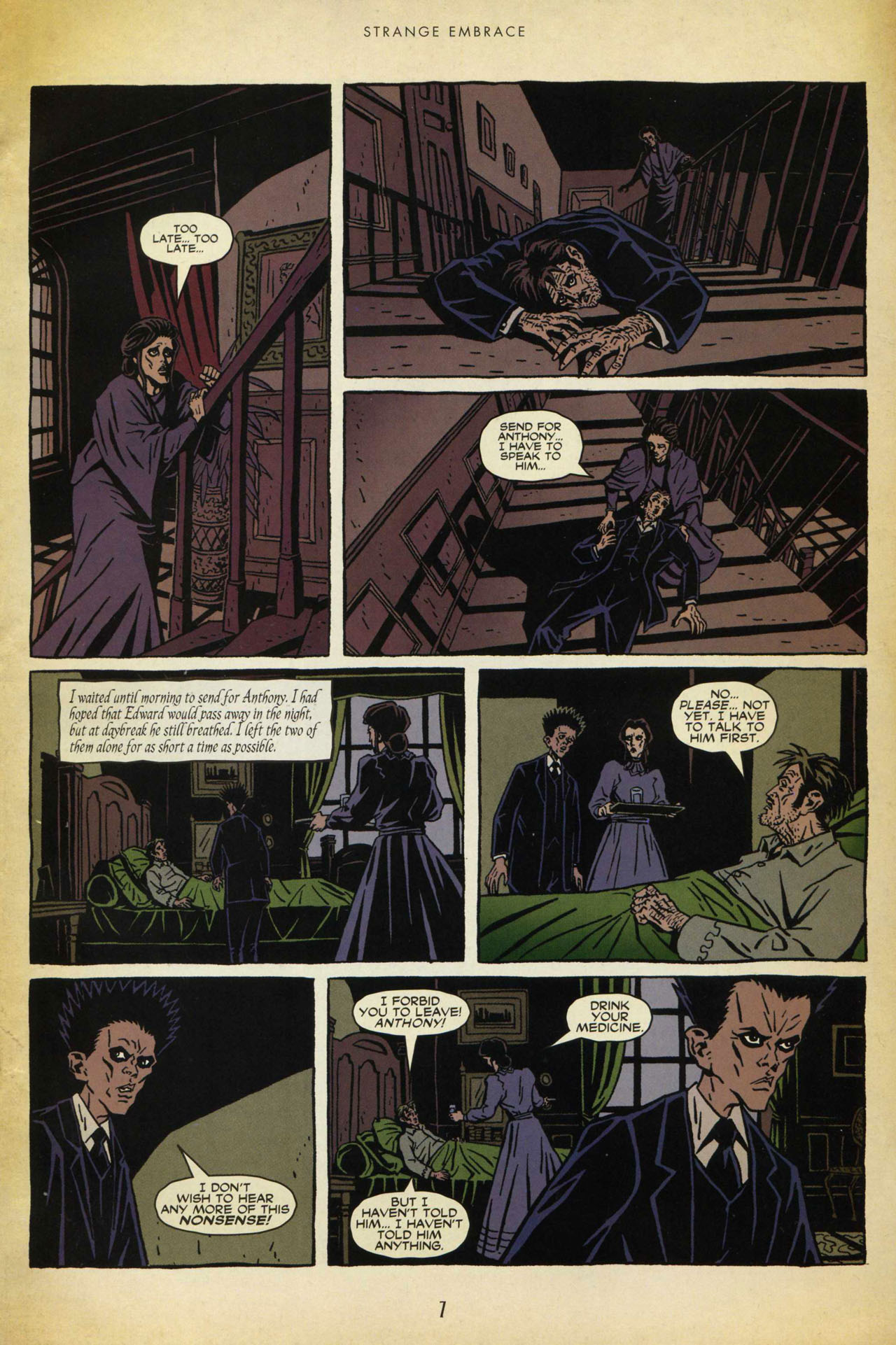 Read online Strange Embrace comic -  Issue #8 - 9