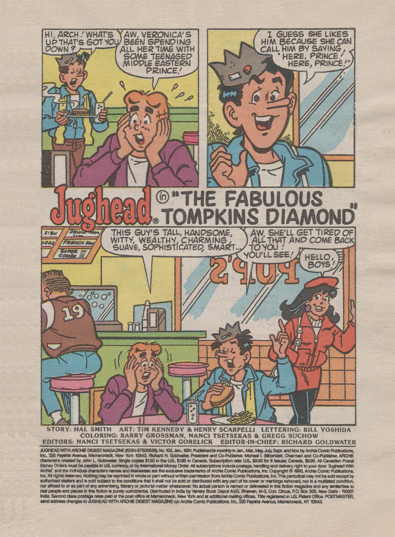 Read online Jughead with Archie Digest Magazine comic -  Issue #102 - 4