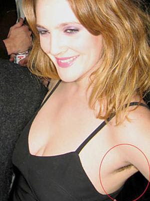 Drew Barrymore Hairy 103