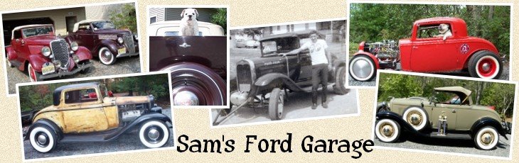 Sam's Ford Garage - Vintage Ford Cars, Ford V8, Ford 3 Window Hot Rod
