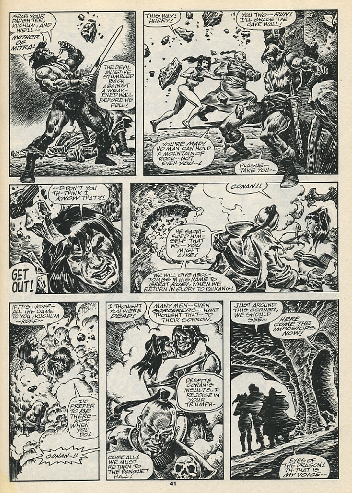 Read online The Savage Sword Of Conan comic -  Issue #192 - 43