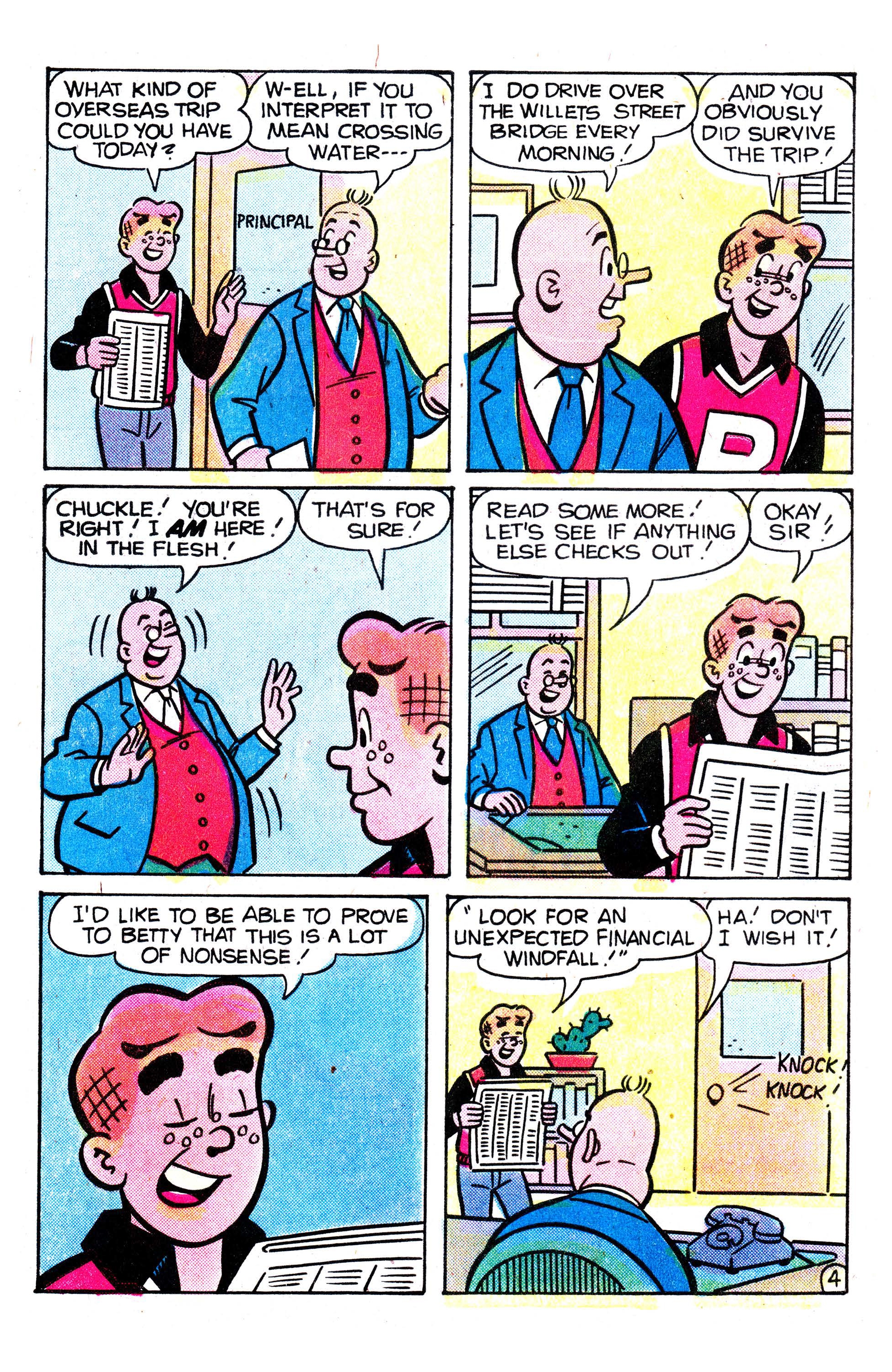 Read online Archie (1960) comic -  Issue #294 - 5