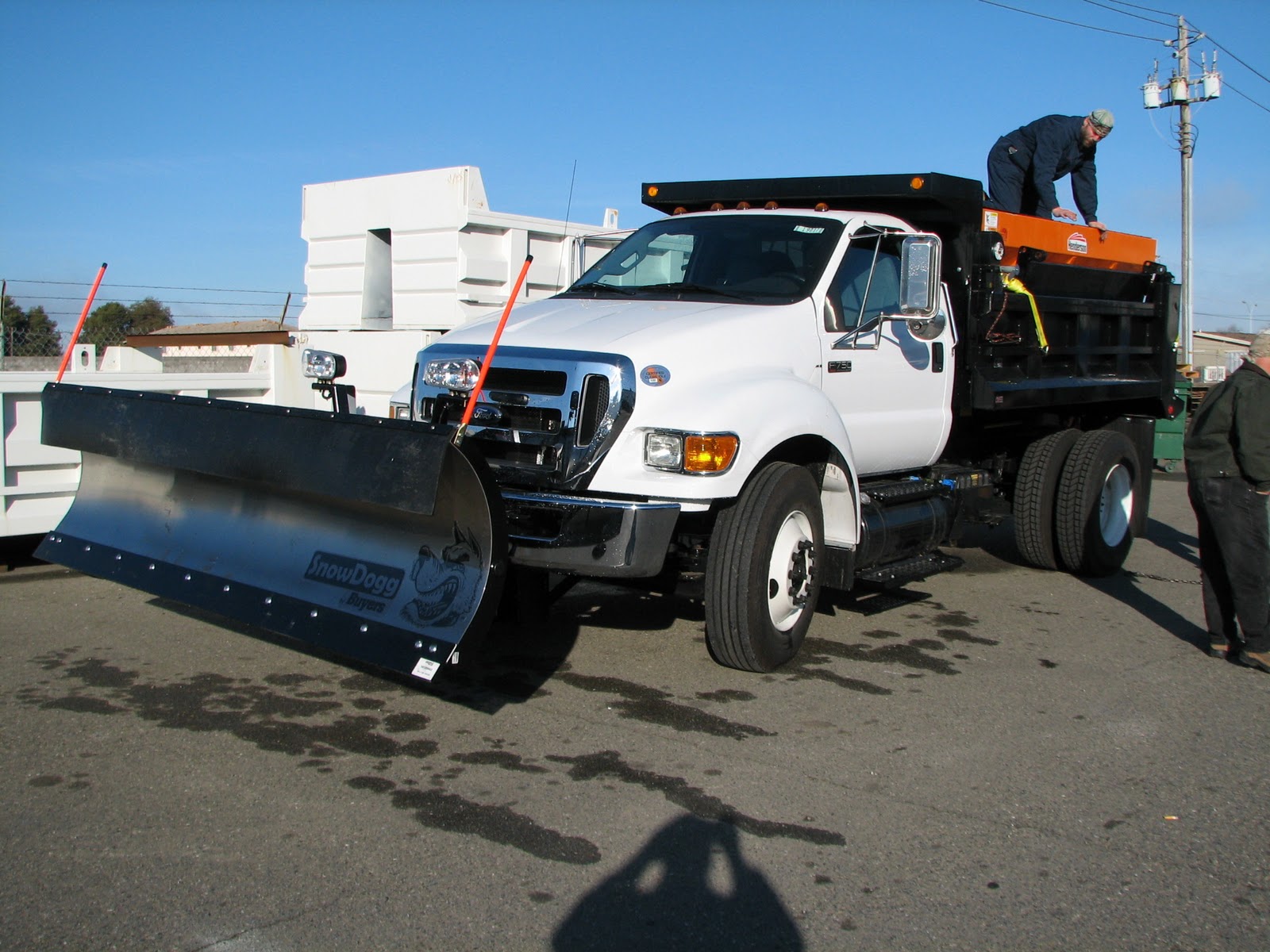 Commercial Truck Success Blog F750 Snowplow Dump Rig with Self