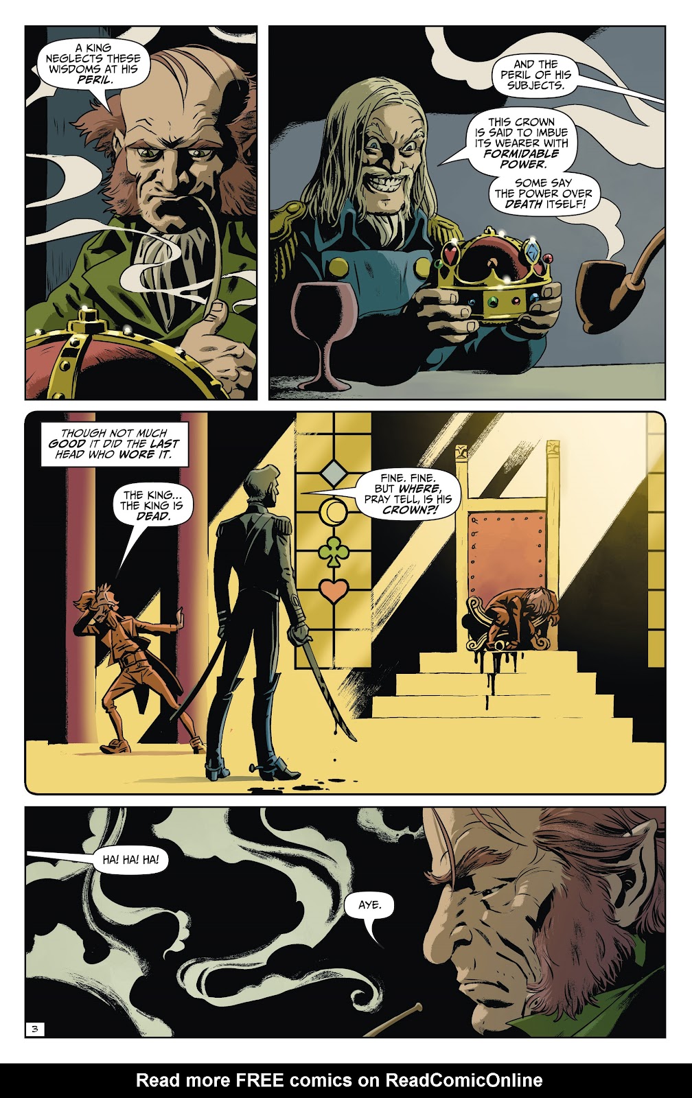 Read online Edgar Allan Poe's Snifter of Terror Season Two comic Issue 2