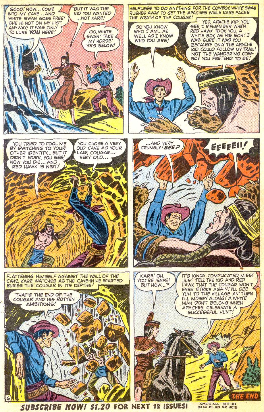 Read online Apache Kid comic -  Issue #8 - 32