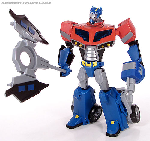 Roll Out And Transform Optimus Prime V