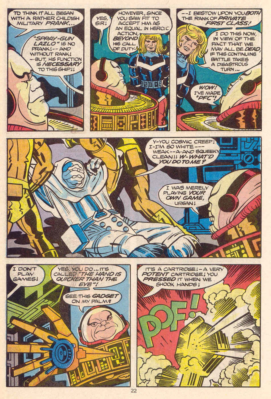 Read online Captain Victory and the Galactic Rangers (1981) comic -  Issue #9 - 26