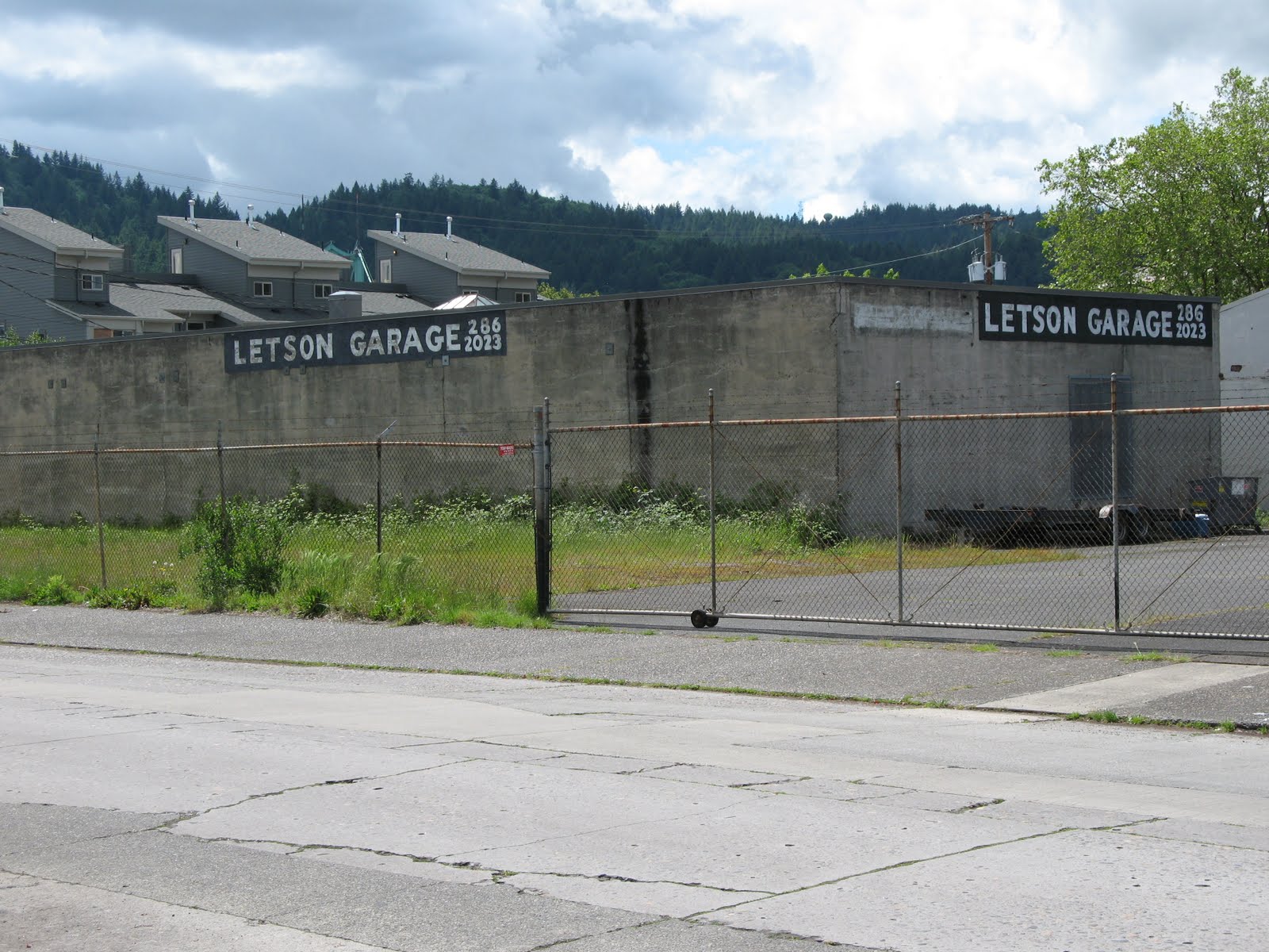 Portland Building Ads Portland, Oregon Letson Garage