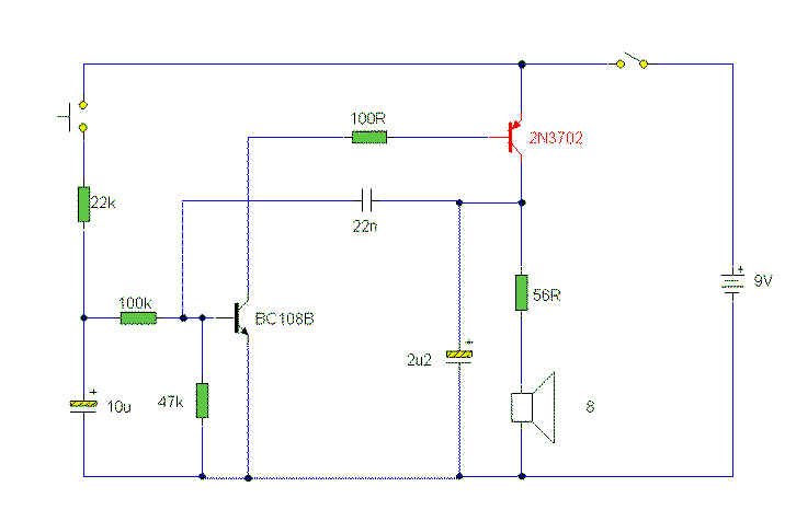 How to make Electronic Siren Circuit | electro,circuit, schema & Datasheet
