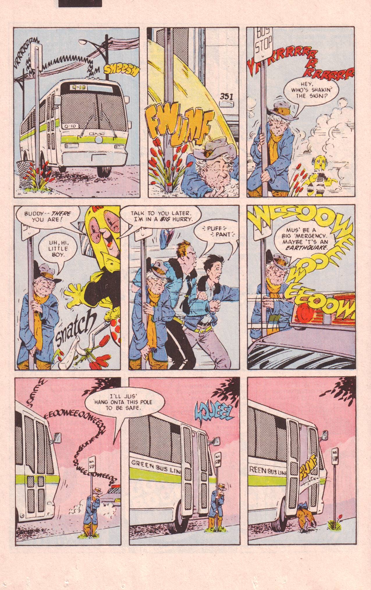 Read online 'Mazing Man comic -  Issue #9 - 11