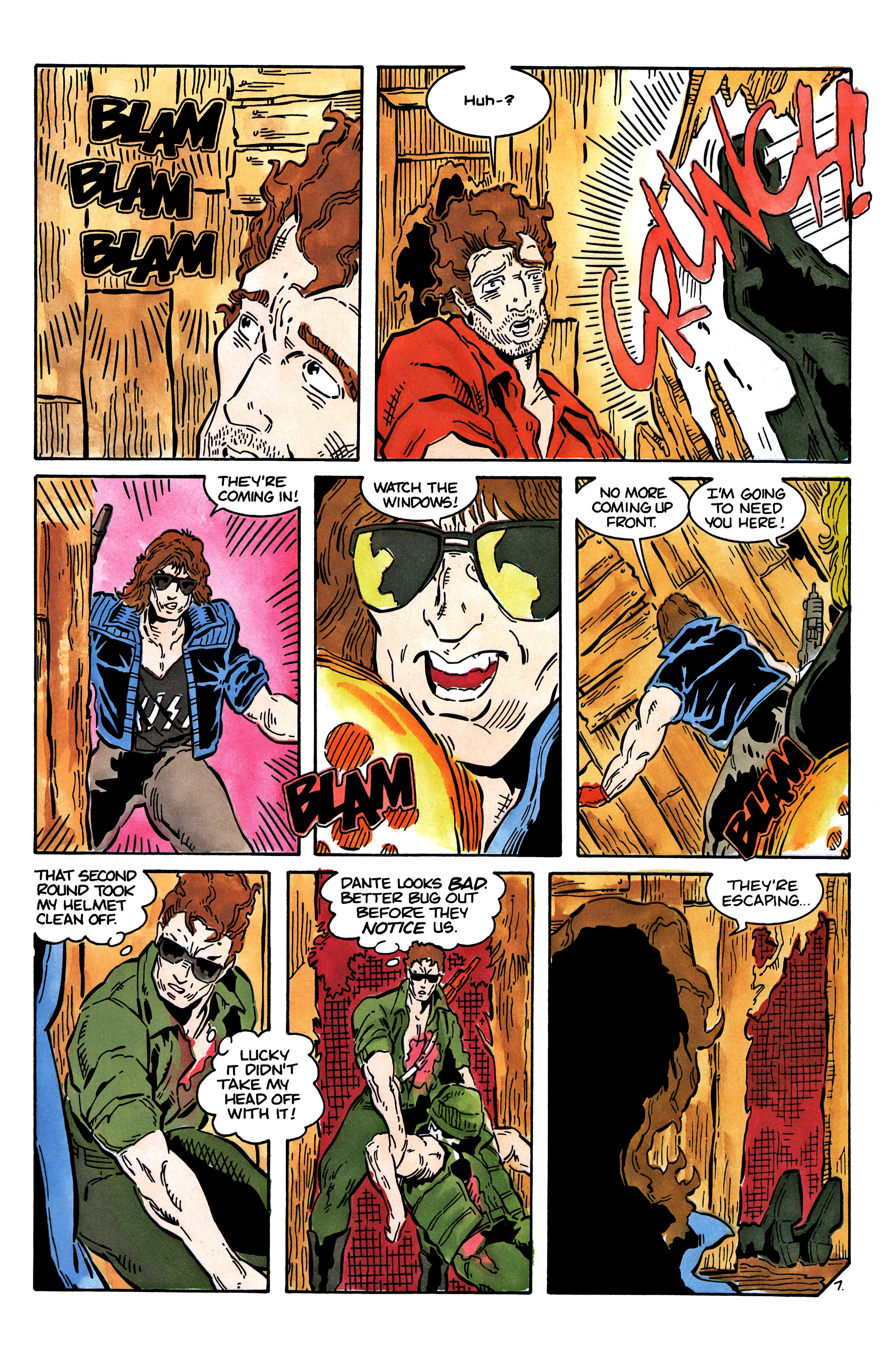 Read online The Terminator (1988) comic -  Issue #6 - 9