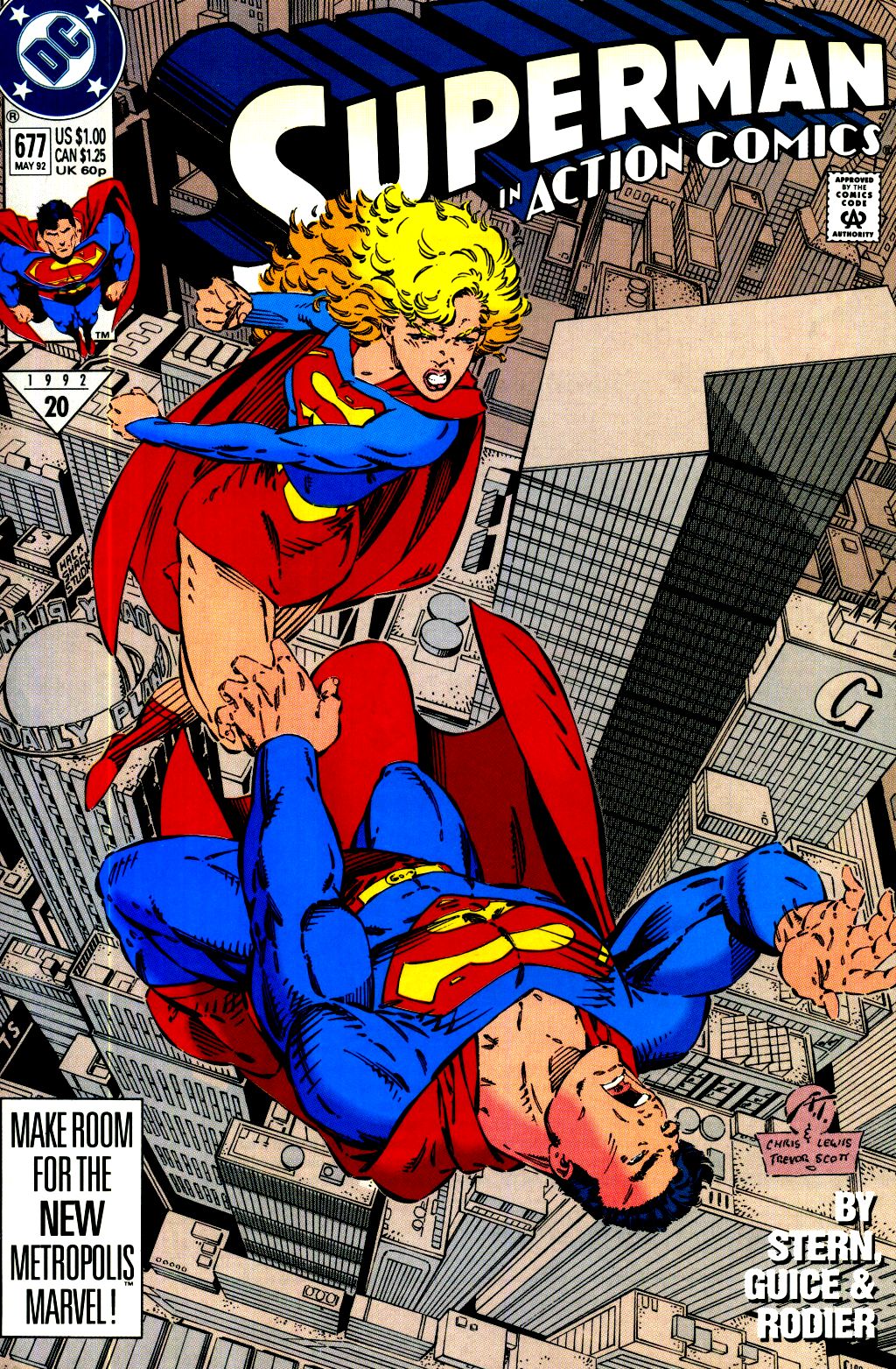 Read online Action Comics (1938) comic -  Issue #677 - 1