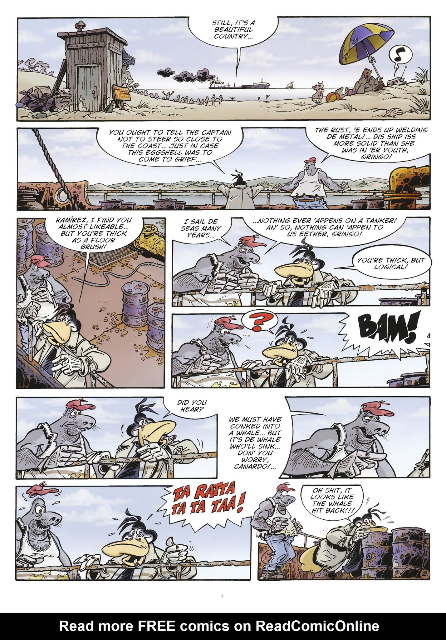 Read online Une enquête de l'inspecteur Canardo comic -  Issue #14 - 5