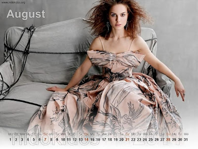 New Year 2011 Calendar, Natalie Portman Desktop Wallpapers