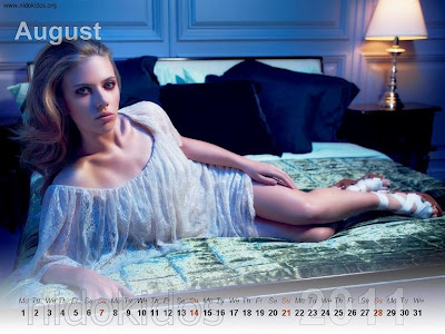 New Year 2011 Calendar, Scarlett Johansson Desktop Wallpapers