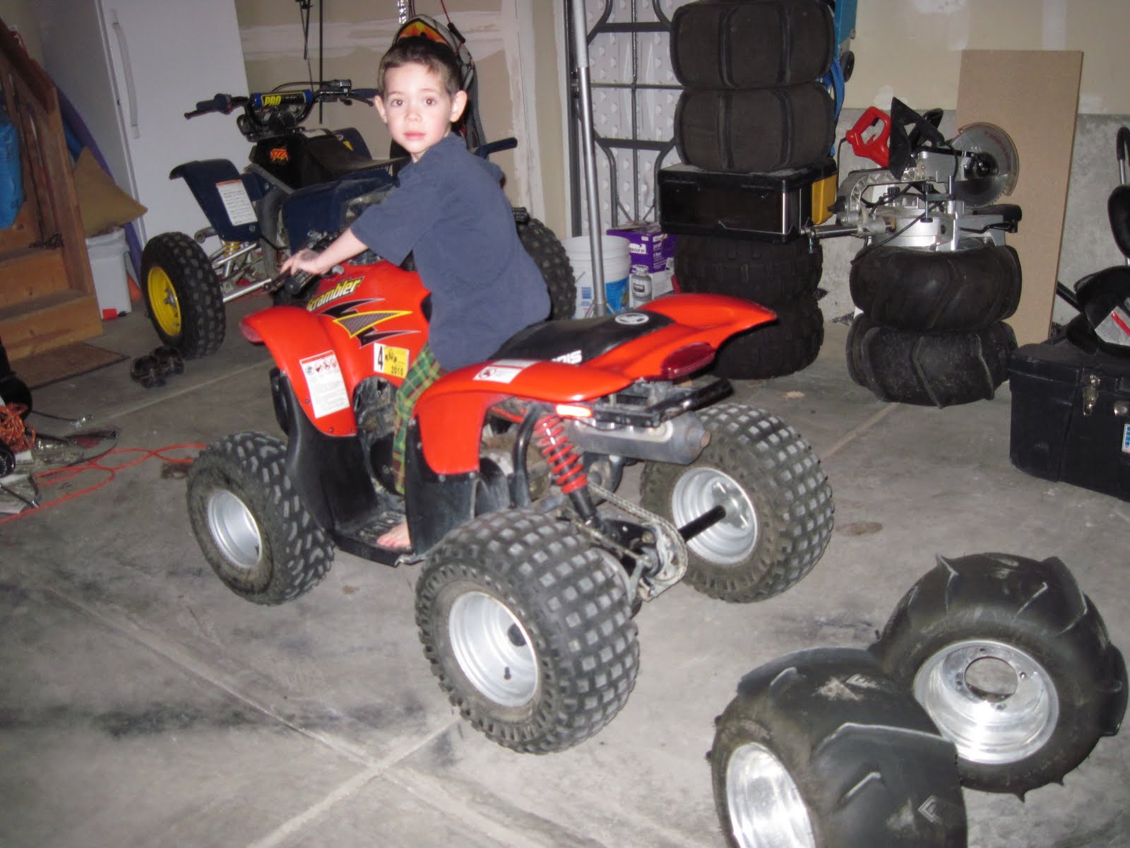 DuneBergs The Screamin Scrambler!!!! Polaris Scrambler 90cc finds a