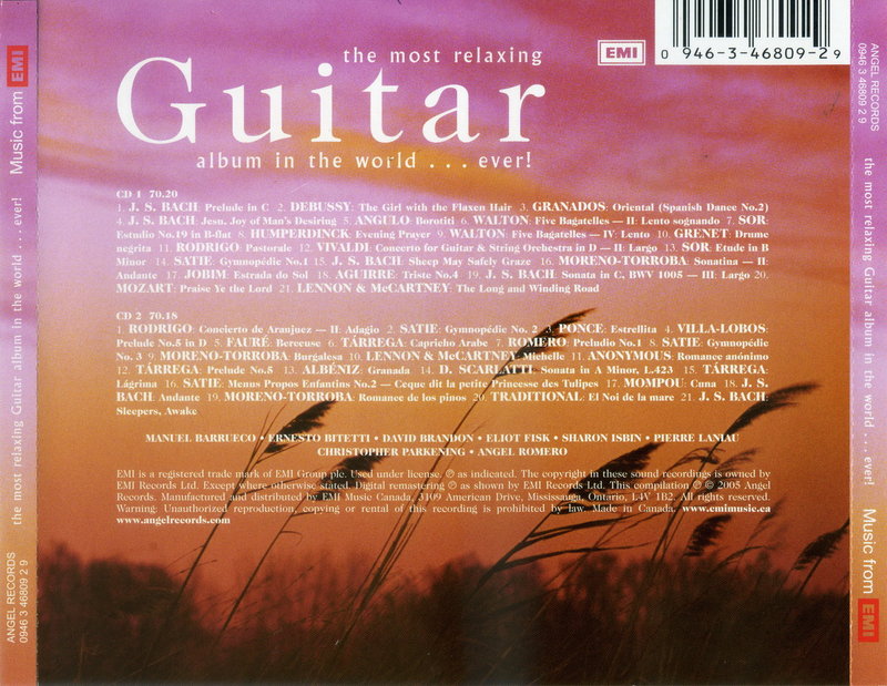 [Guitar/Classical] Various Artists The Most Relaxing Guitar Album In